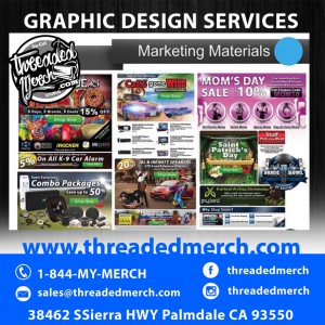 Email Blasts, Flyers, Marketing Graphics